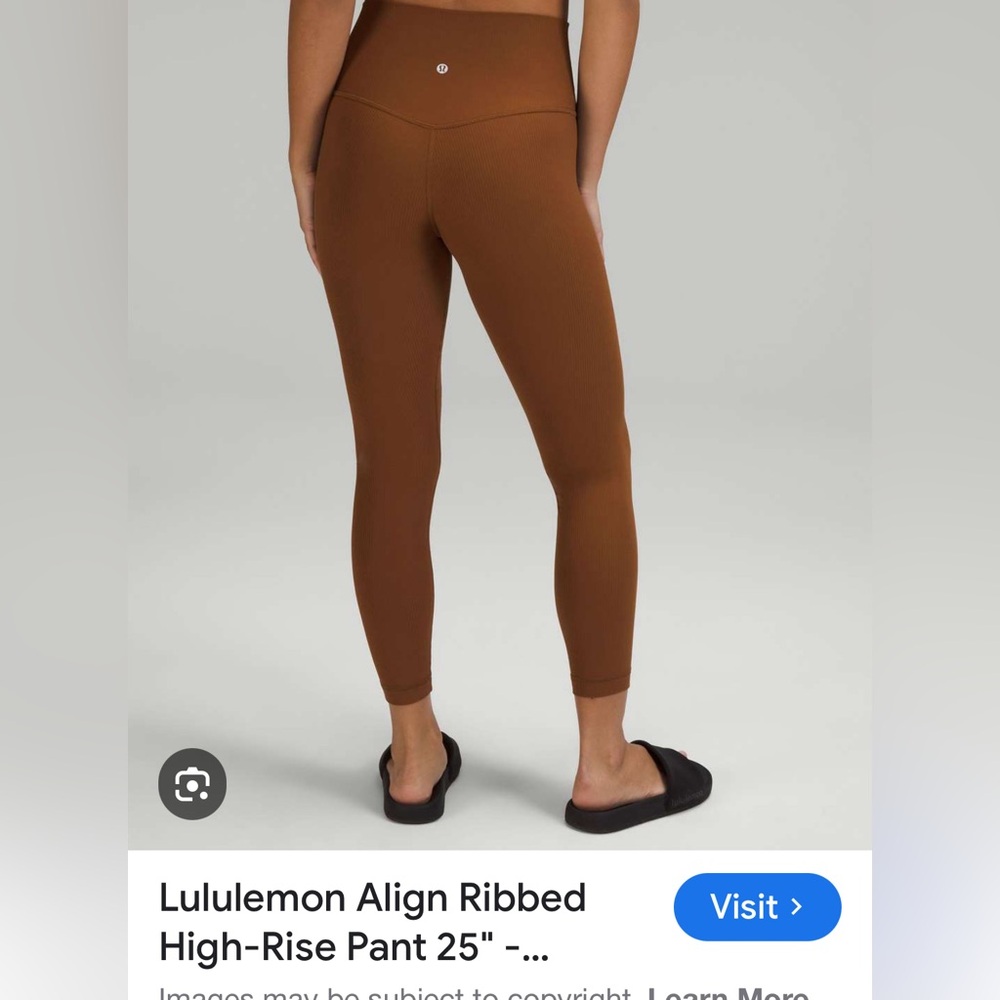Lululemon align ribbed leggings 25